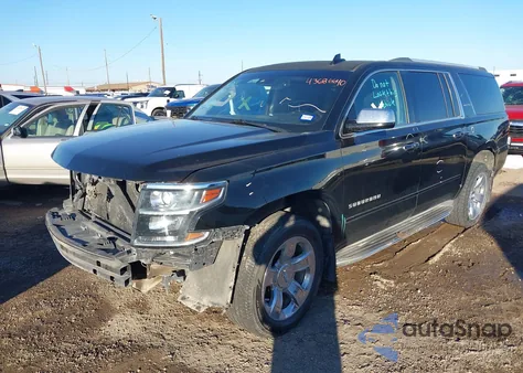 2017 Chevrolet Suburban Premier from USA, damaged, VIN 1GNSCJKC7HR152160